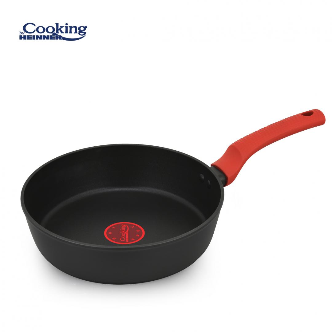 TIGAIE ALUMINIU FORJAT + CAPAC 24X6.5 CM, REDMOON, COOKING BY - imagine 4