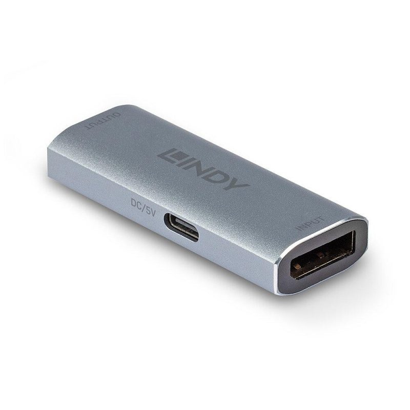 Adaptor Lindy DisplayPort 1.4 Repeater, latime de banda suportata 32.4