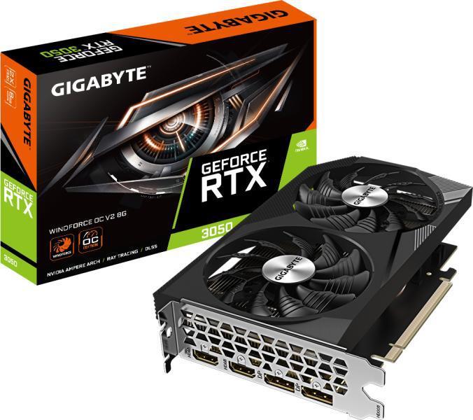 Placa video Gigabyte GeForce RTX 3050, 8GB GDDR6, PCI Express