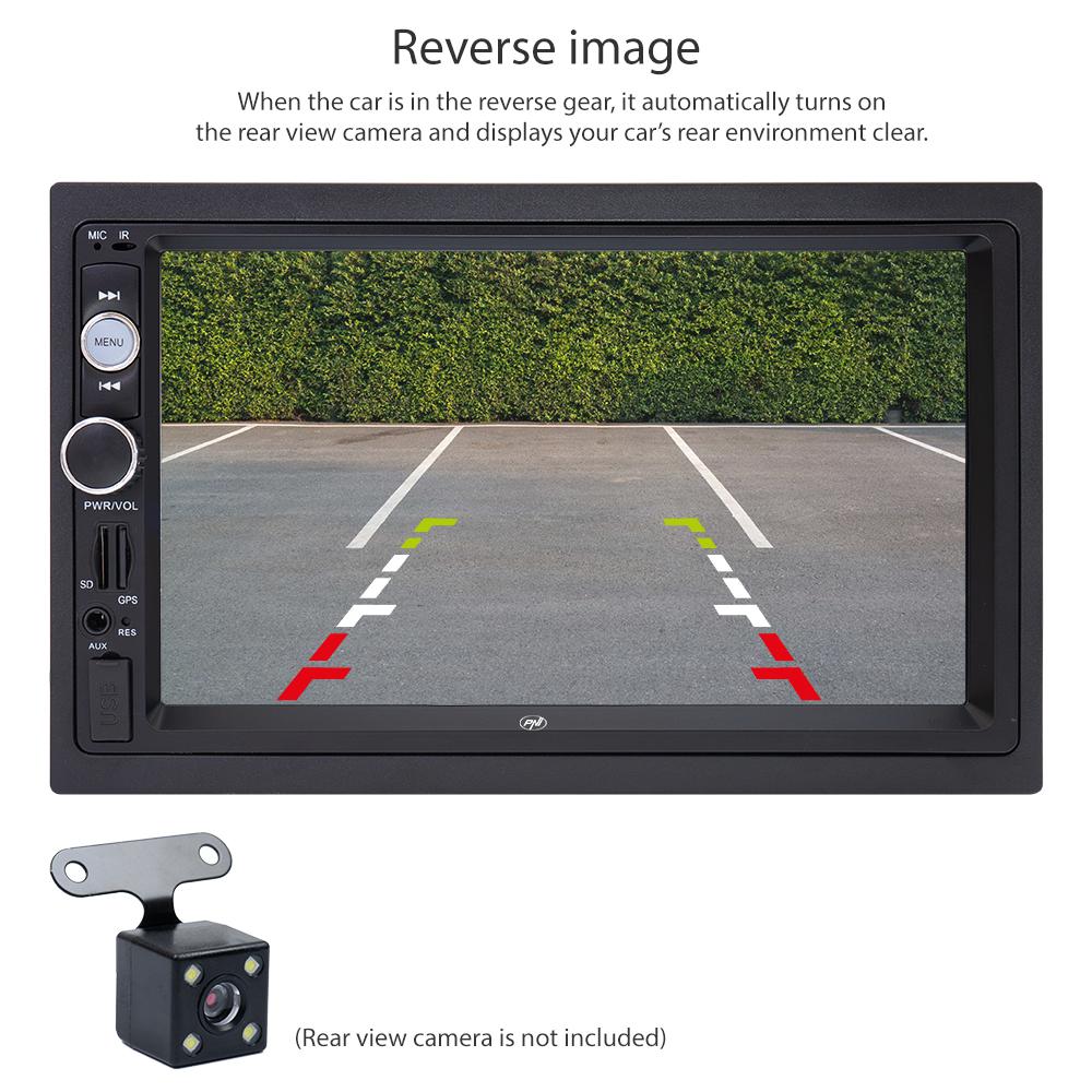 Navigatie multimedia PNI V8270 2 DIN cu GPS MP5, touch - imagine 11