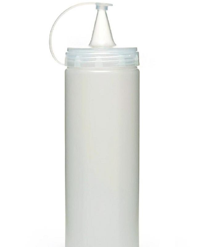 STICLA DISPENSER PENTRU SOSURI 500 ML,TRANSPARENT, CHEF LINE, COOKING BY