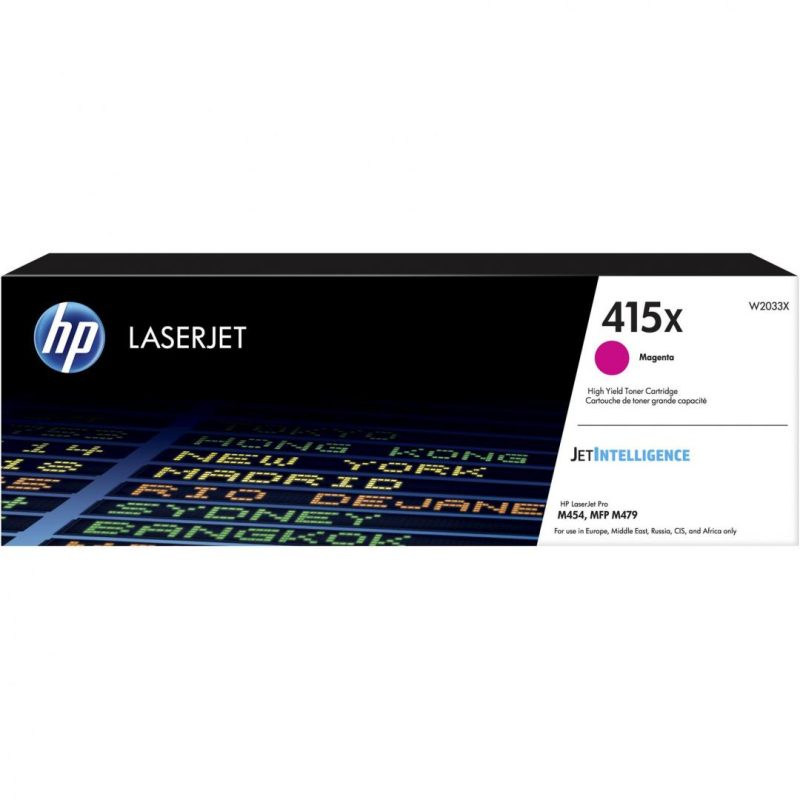 Toner HP 415X W2033X, magenta, 6k, HP Color LaserJet Pro