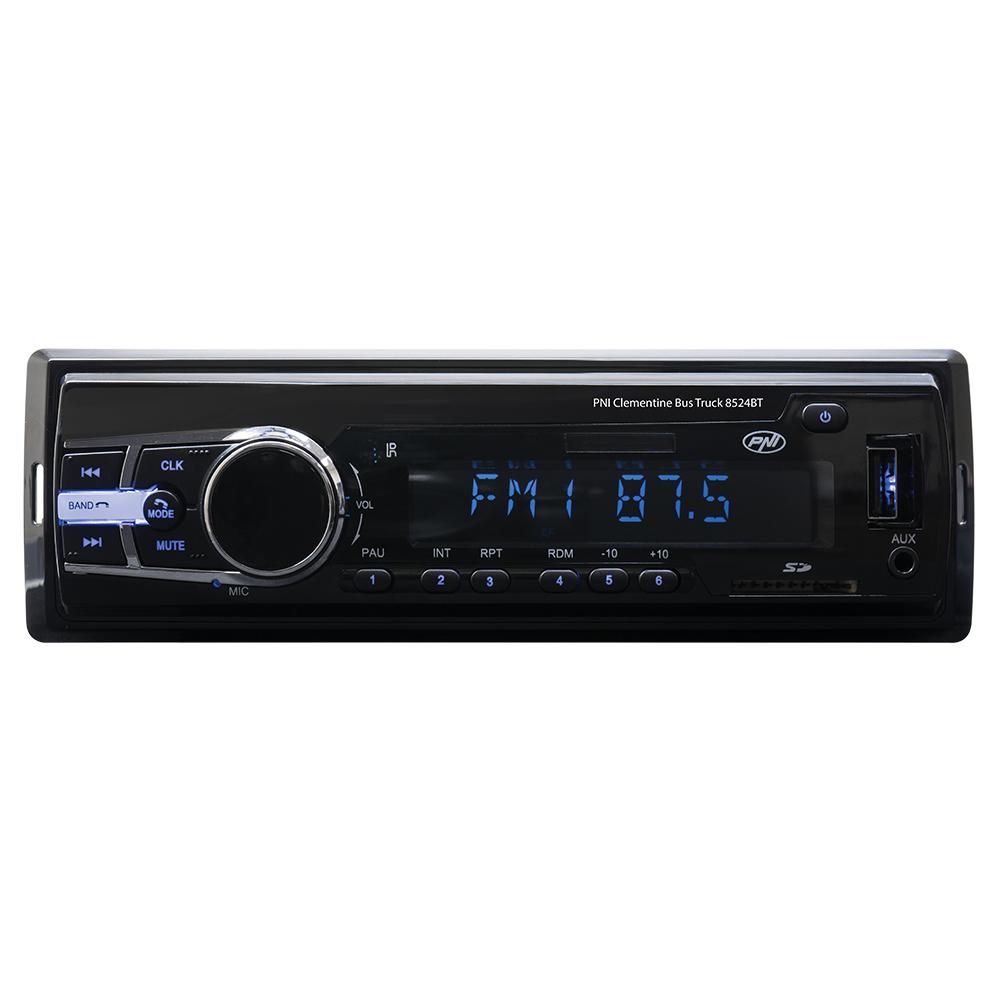 Radio MP3 player auto PNI Clementine Bus Truck 8524BT RDS - imagine 4