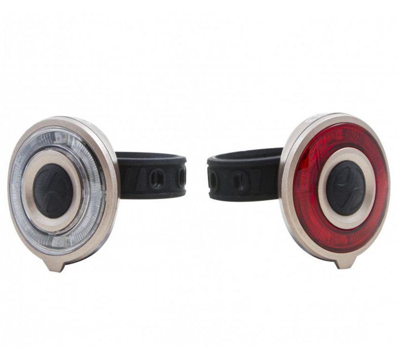 Set lumini far+stop, 2 LED-uri rosii, 2 LED-uri uri albe,