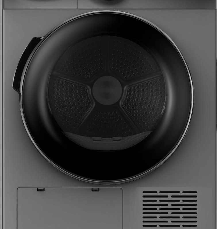 Uscator de rufe HEINNER HHPD-M8K3SA++, 8 kg, Clasa: D, Argintiu