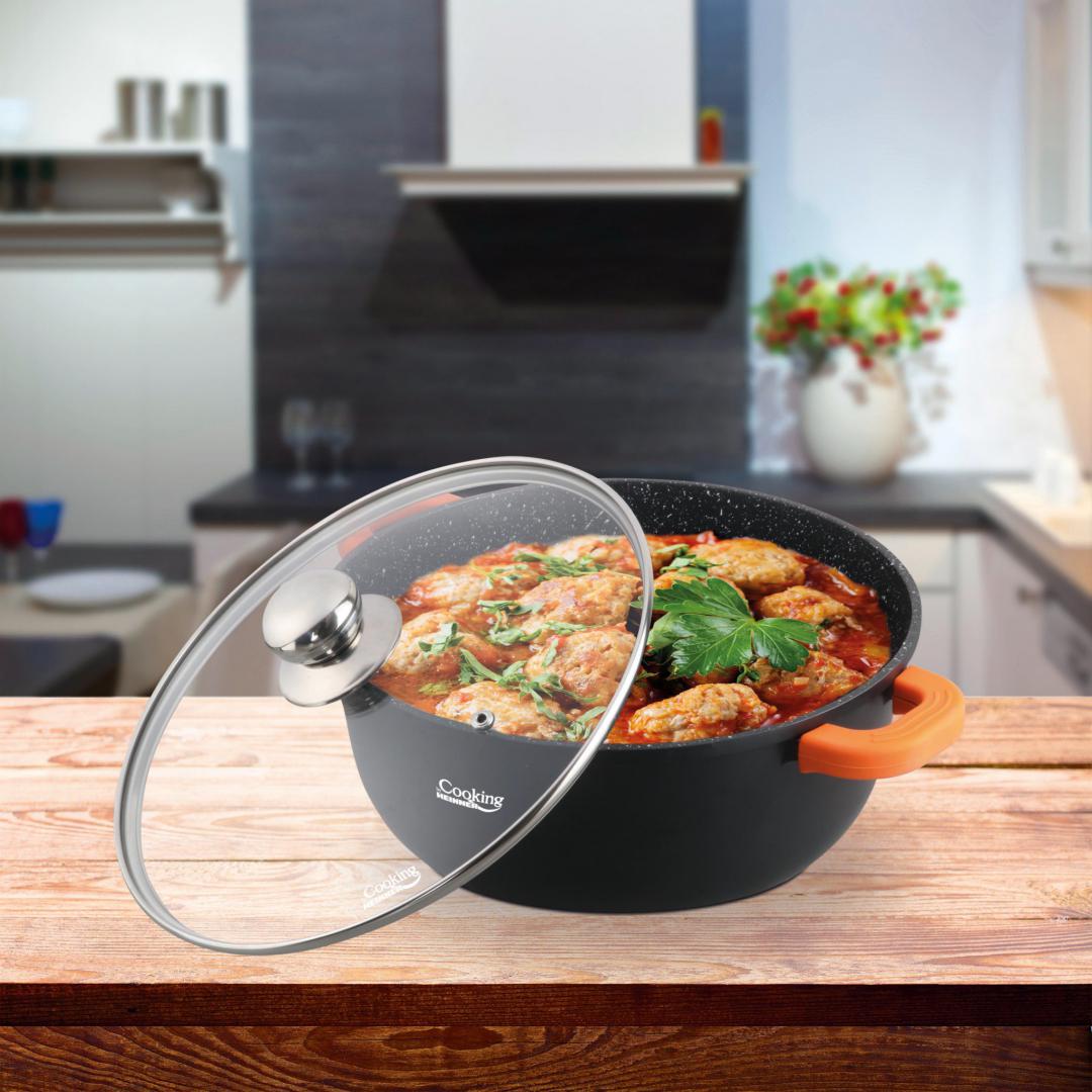 SEMIOALA ALUMINIU TURNAT +CAPAC, 28 CM X 12.5 CM - imagine 4