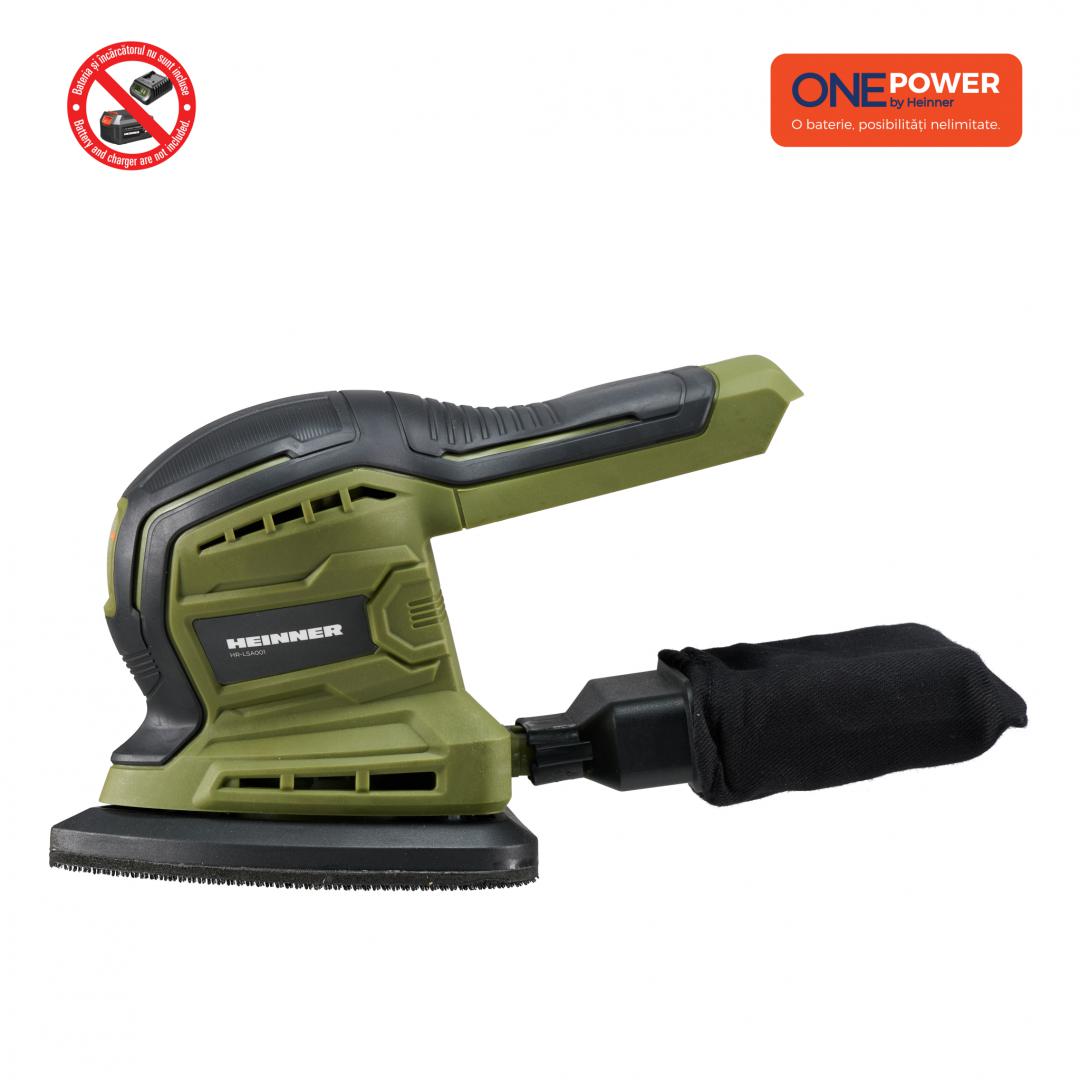 ONE POWER by HEINNER SLEFUITOR 18V 1200 OPM (FARA BATERIE - imagine 3