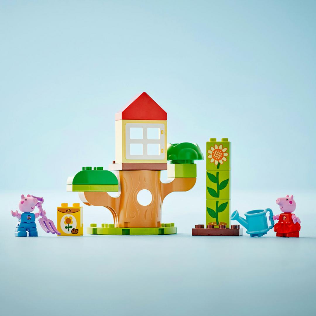 GRADINA SI CASA DIN COPAC A PURCELUSEI PEPPA, LEGO 10431 - imagine 8
