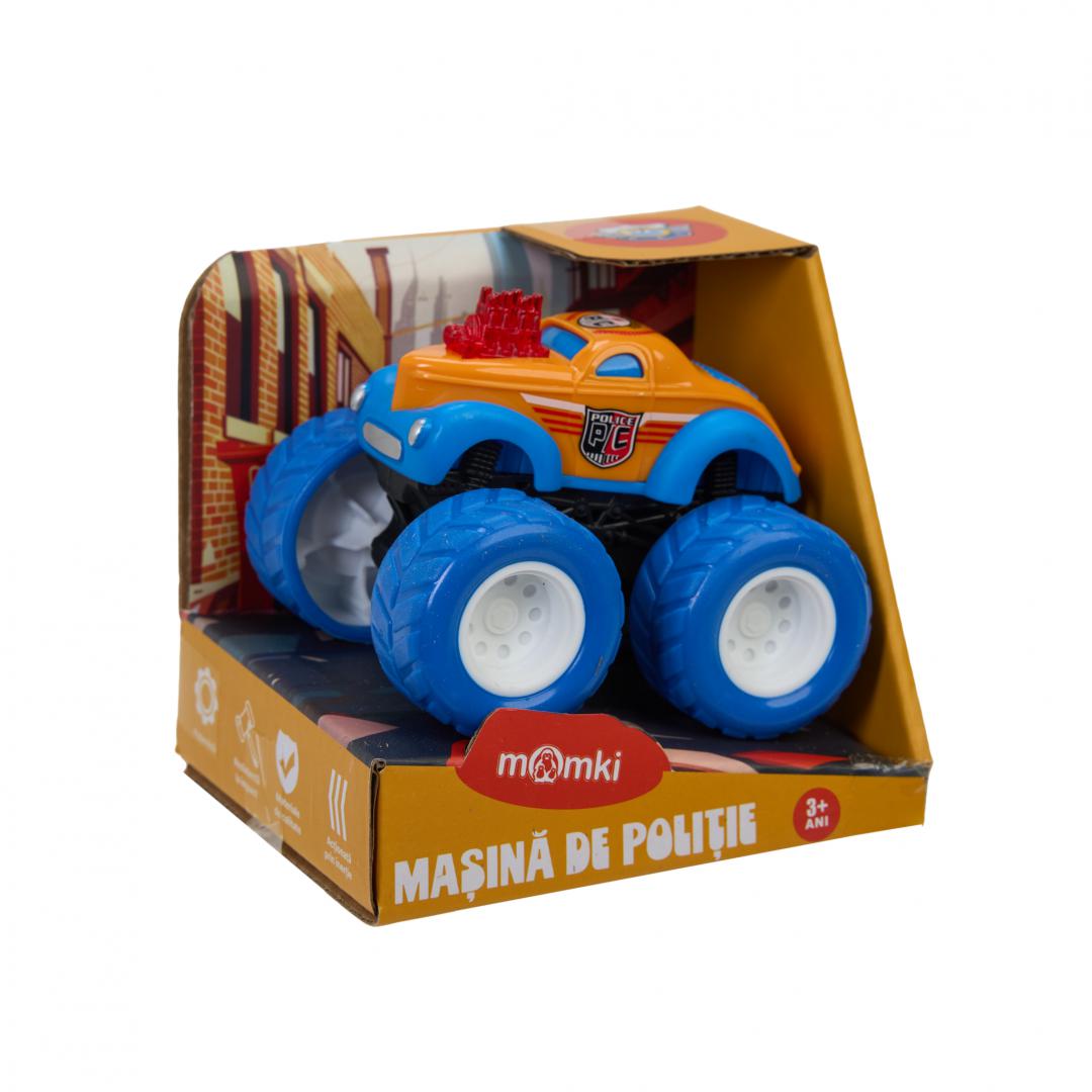 MASINA DE POLITIE, 8.5CM, DIVERSE MODELE SI CULORI, MOMKI - imagine 13