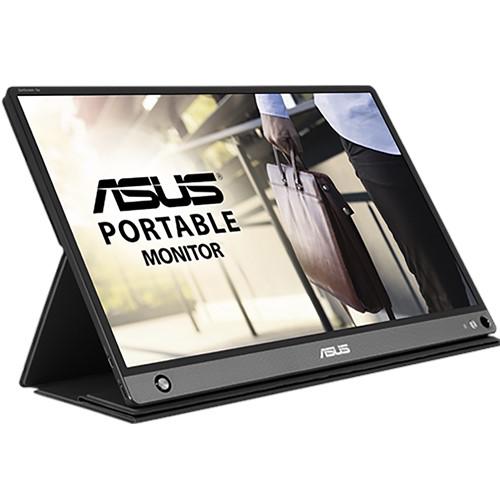 Monitor Consumer ASUS MB16AHP, 15.6", 1920 x 1080 pixeli, Silver+Black,