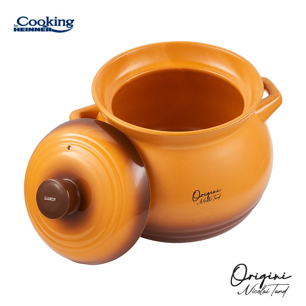 OALA CERAMICA CU CAPAC, 17x18 CM, 4.5 L, NICOLAI - imagine 4