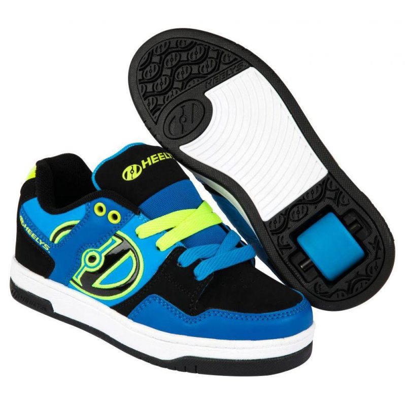 ROLE HEELYS FLOW 40.5 ALBASTRU NEGRU LIME