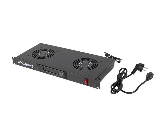 Unitate ventilare / panou ventilație cu LCD, 2 ventilatoare +