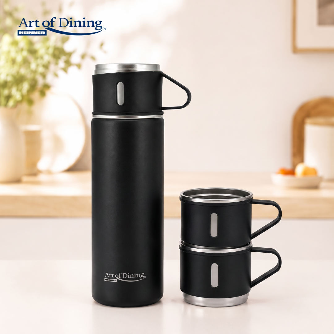 SET TERMOS QUATTRO SIP NEGRU, COOKING BY HEINNER - imagine 6