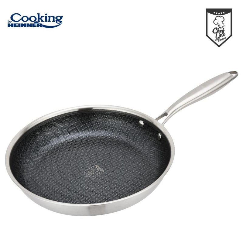 TIGAIE INOX IN 3 STRATURI 28X5.5 CM, TITANIUM3, COOKING BY