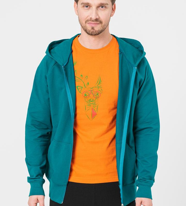 HANORAC COTON CASUAL BARBATI PETROL-M