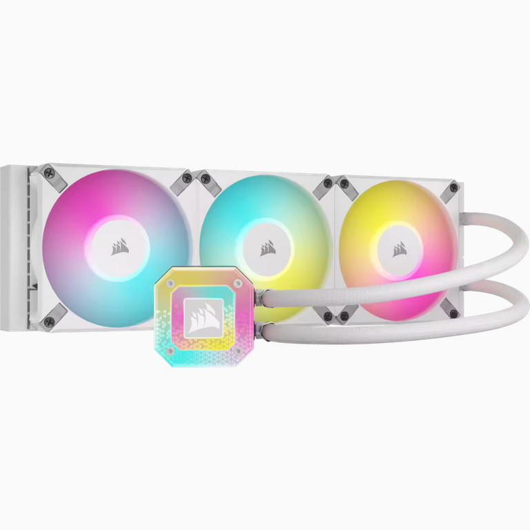Cooler Procesor Corsair iCUE H150i ELITE CAPELLIX XT ALB - imagine 4