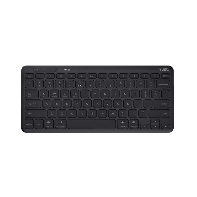 Tastatura TRUST Lyra, Wireless, negru