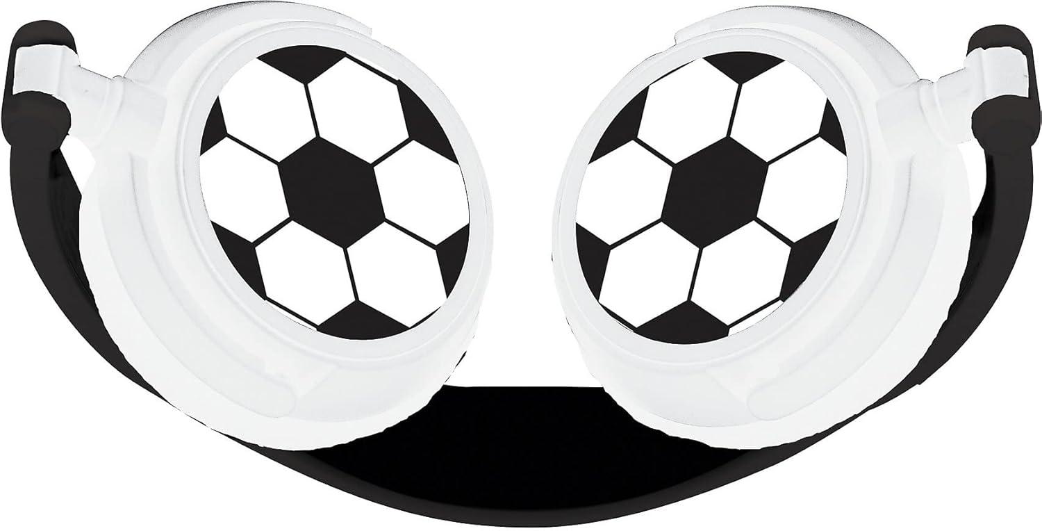 CASTI PLIABILE CU DESIGN DE FOTBAL - imagine 4