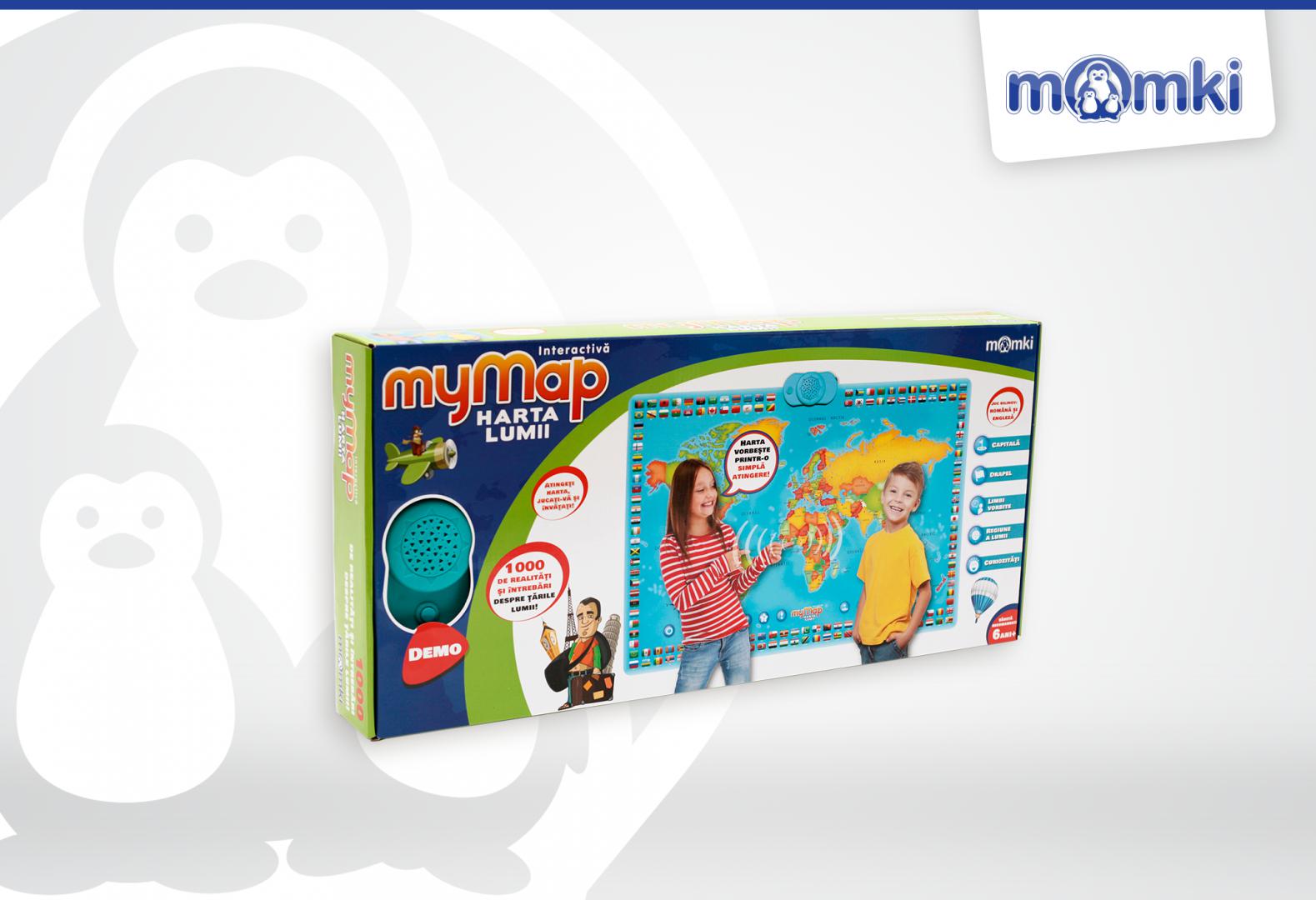 HARTA INTERACTIVA A LUMII BILINGVA, RO-EN - imagine 3