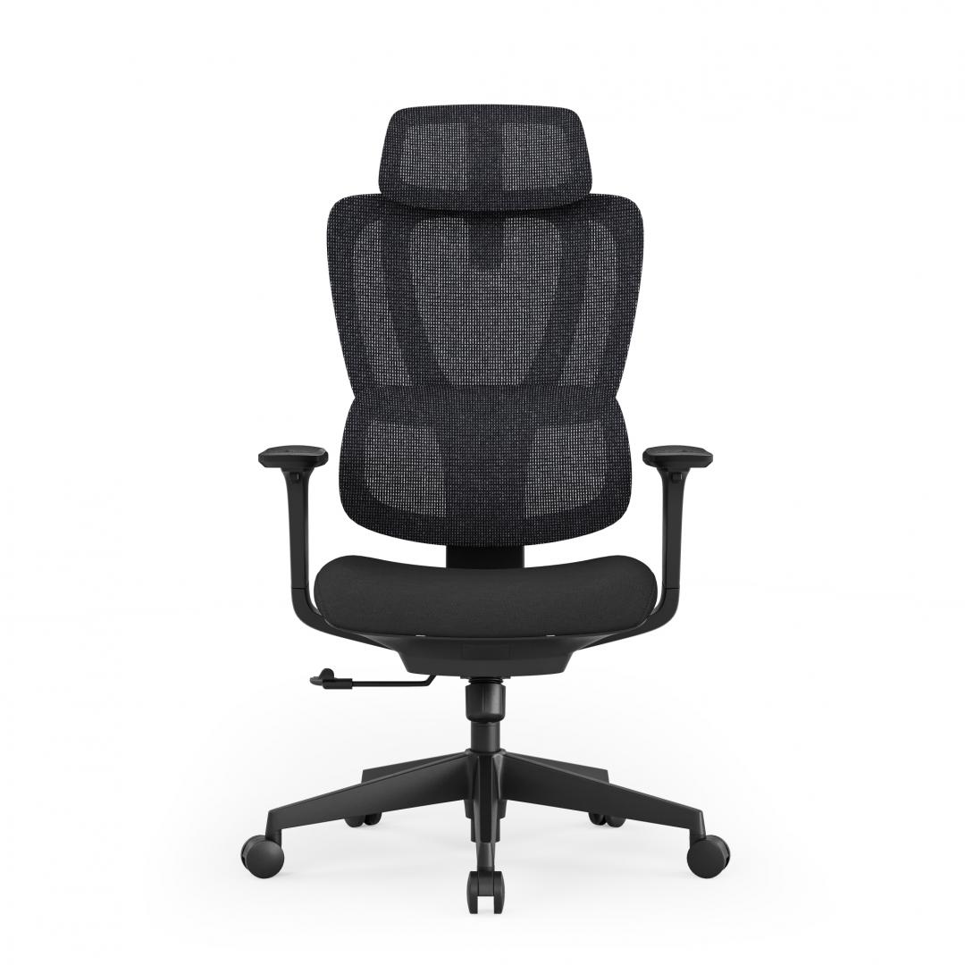 Scaun birou Serioux Aeromesh, Dimensiuni (LxAxÎ): 68,5x67x111-119cm, Capacitate greutate: 150 - imagine 4
