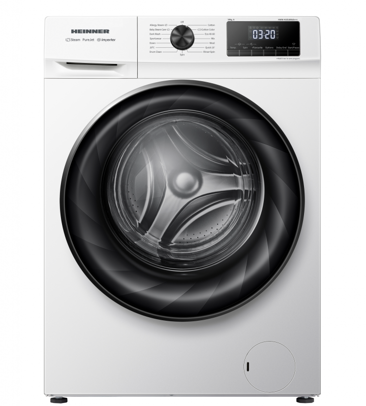 Masina de spalat rufe HEINNER HWM-H1014INVA+++, 10 kg, 1400 rpm,