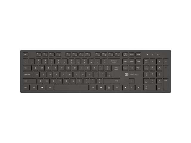Tastatura Mecanica Gaming NATEC Herring NKL-2348, RGB, Wireless, Negru