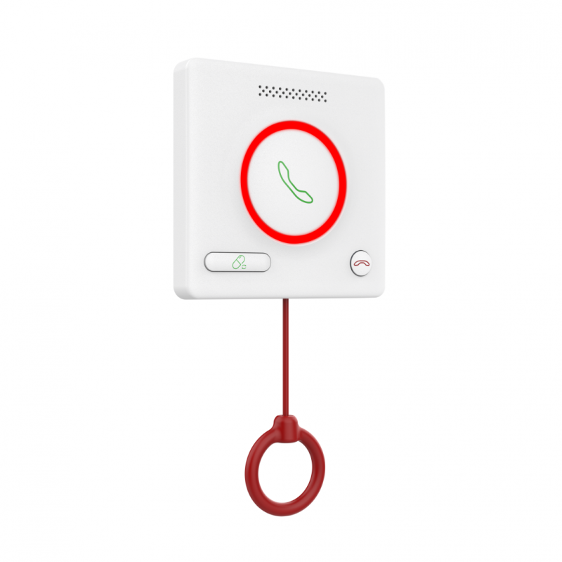 BUTON DE APELARE MEDICALA Hikvision DS-KHH6020X;  1x RJ45 port,