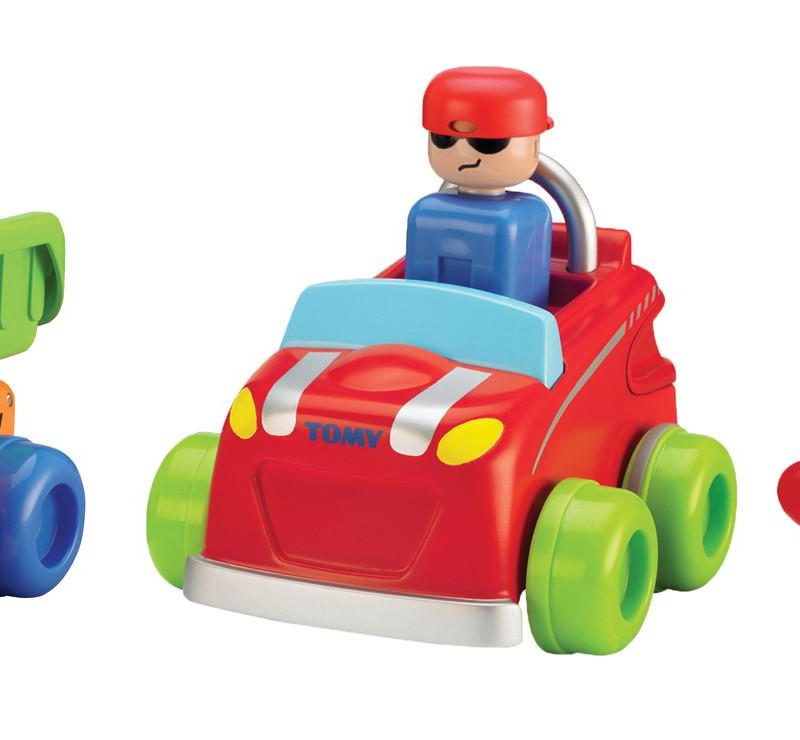VEHICULE COLORATE, PUSH AND GO, DIV.MODELE, TOMY