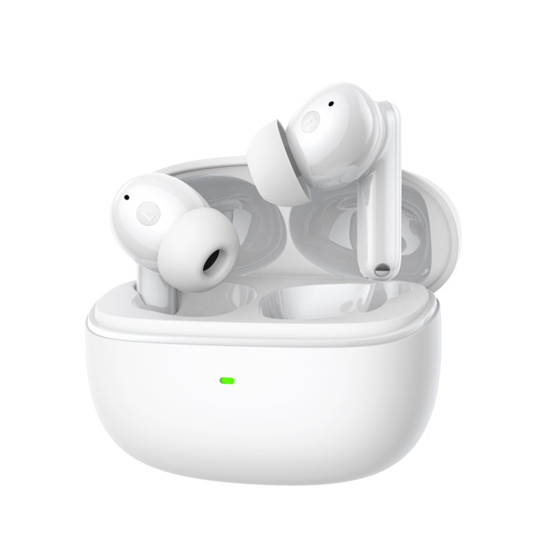 Casti In-ear HATOR Hyperpunk Truepods Hybrid ANC, Wireless, noise-canceling, Alb