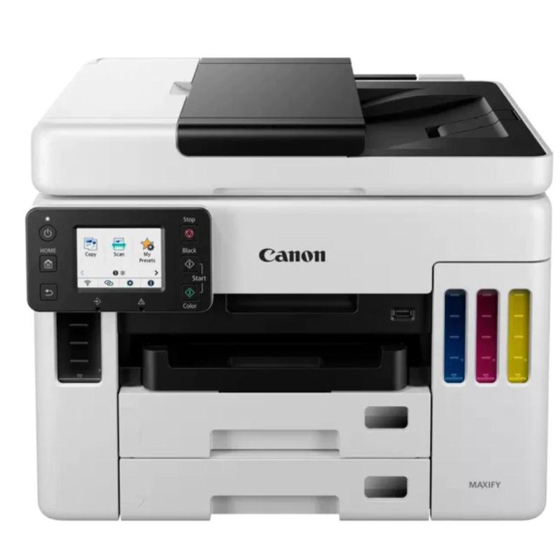 Multifunctional inkjet color CISS Canon Maxify GX7040, ( Print, Copy,Scan, - imagine 4