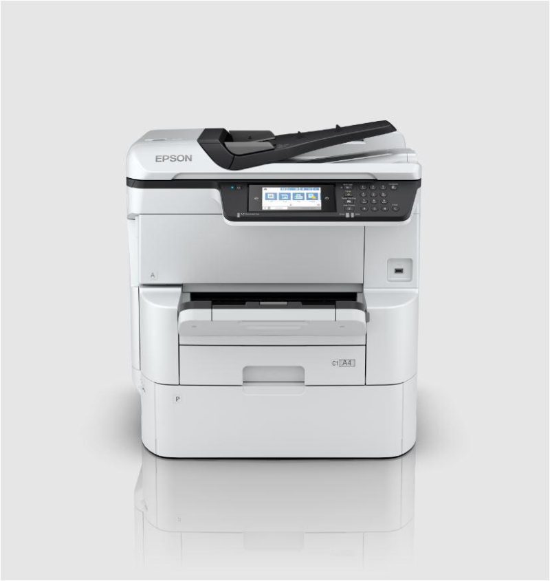 Multifunctional inkjet color RIPS Business WorkForce Pro WF-C878RDWF, recomandat impreuna