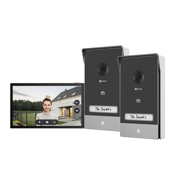 KIT VIDEINTERFON EZVIZ HP7 2-ENTRY, Senzor imagine: 1/2.7" Progressive Scan
