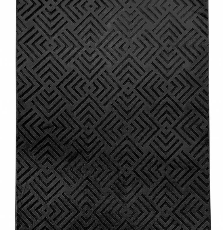 COVOR BLANITA DOVER 80X150 CM BLACK
