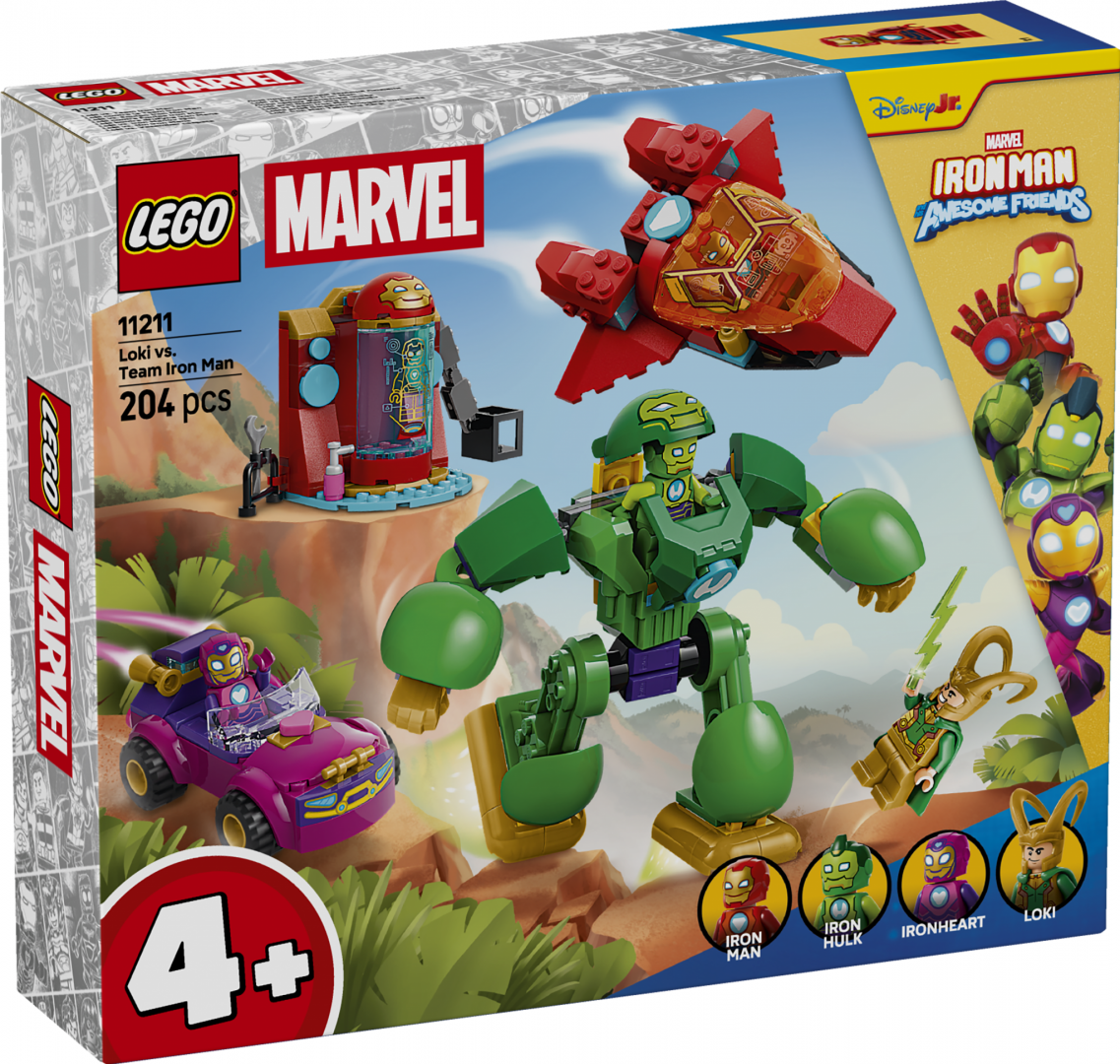 LOKI VS ECHIPA LUI IRON MAN LEGO11211 - imagine 4