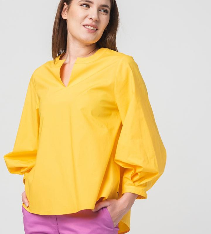 CAMASA CASUAL FEMEI YELLOW XS