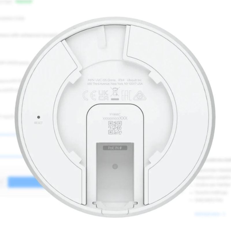 Ubiquiti UniFi IP Dome Camera UVC-G5-DOME, Rezolutie: 2688 x 1512 - imagine 4