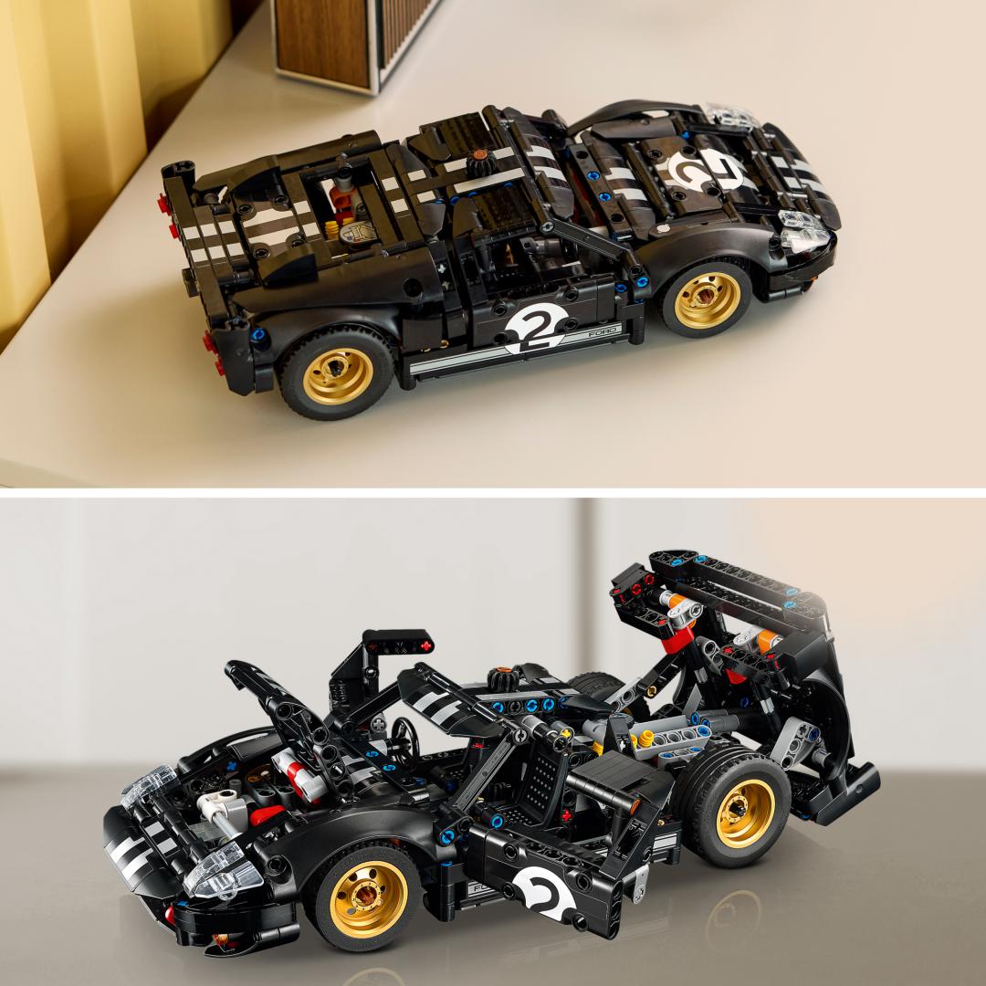 MASINA DE CURSE 1966 FORD LEGO42223 - imagine 3