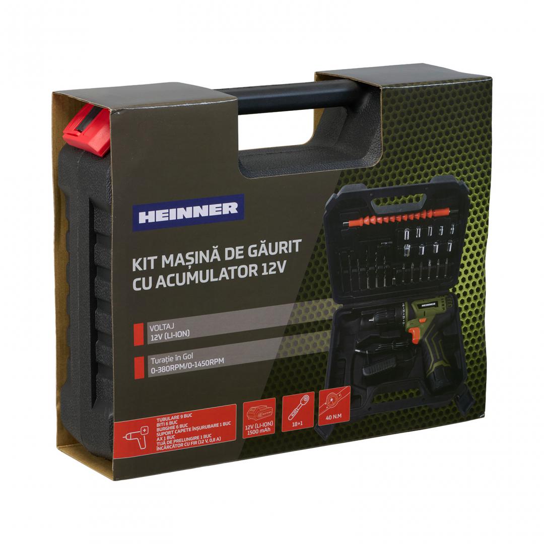 HEINNER KIT MASINA DE GAURIT ACM 12V LI-ION + ACC - imagine 5