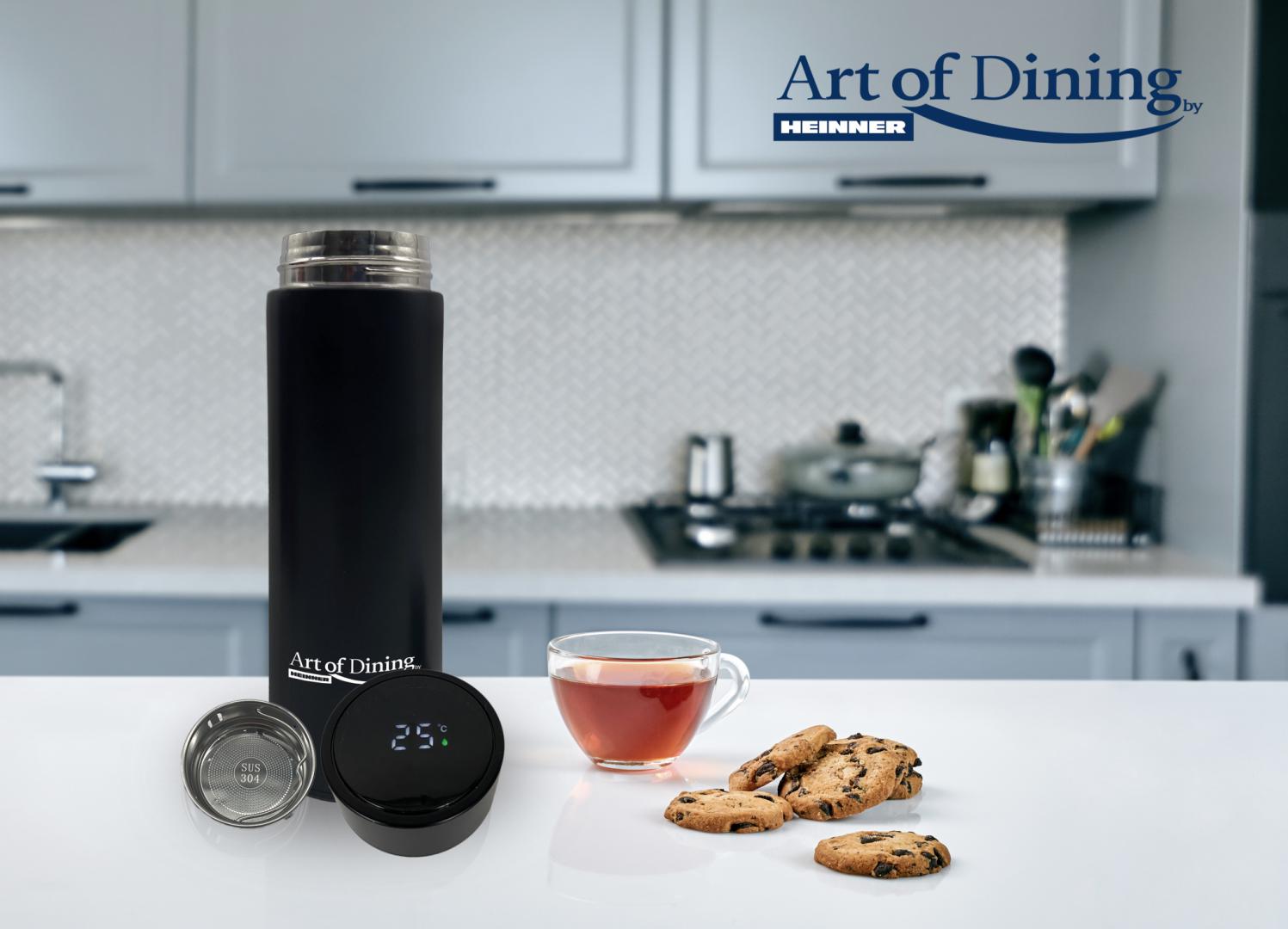 TERMOS INOX 450 ML,INDICATOR LED TEMPERATURA, ART OF DINING BY - imagine 11