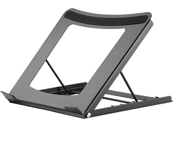 Suport laptop Neomounts by Newstar NSLS075BLACK Foldable, negru - imagine 3