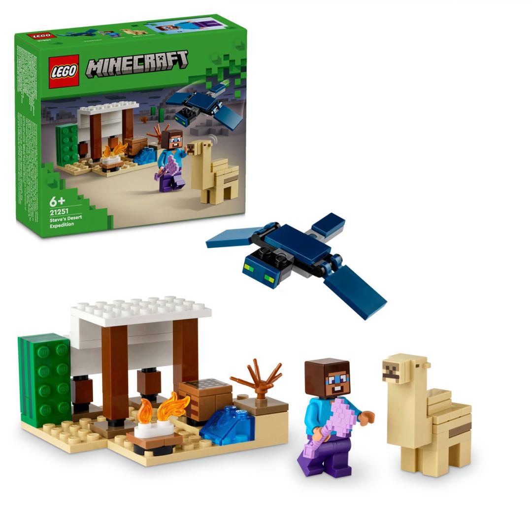 EXPEDITIIA IN DESERT A LUI STEVE,LEGO 21251