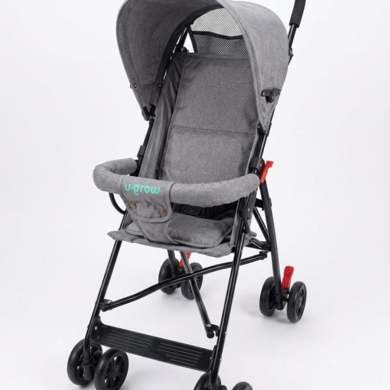 Carucior sport, pliere tip umbrela, gri, U-Grow