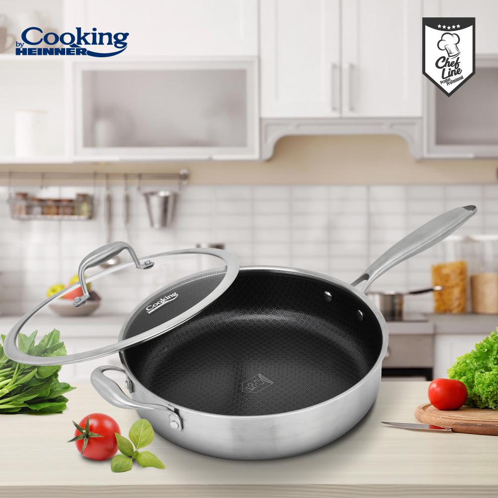 TIGAIE ADANCA INOX +CAPAC STICLA IN 3 STRATURI 28*7.5CM, - imagine 7