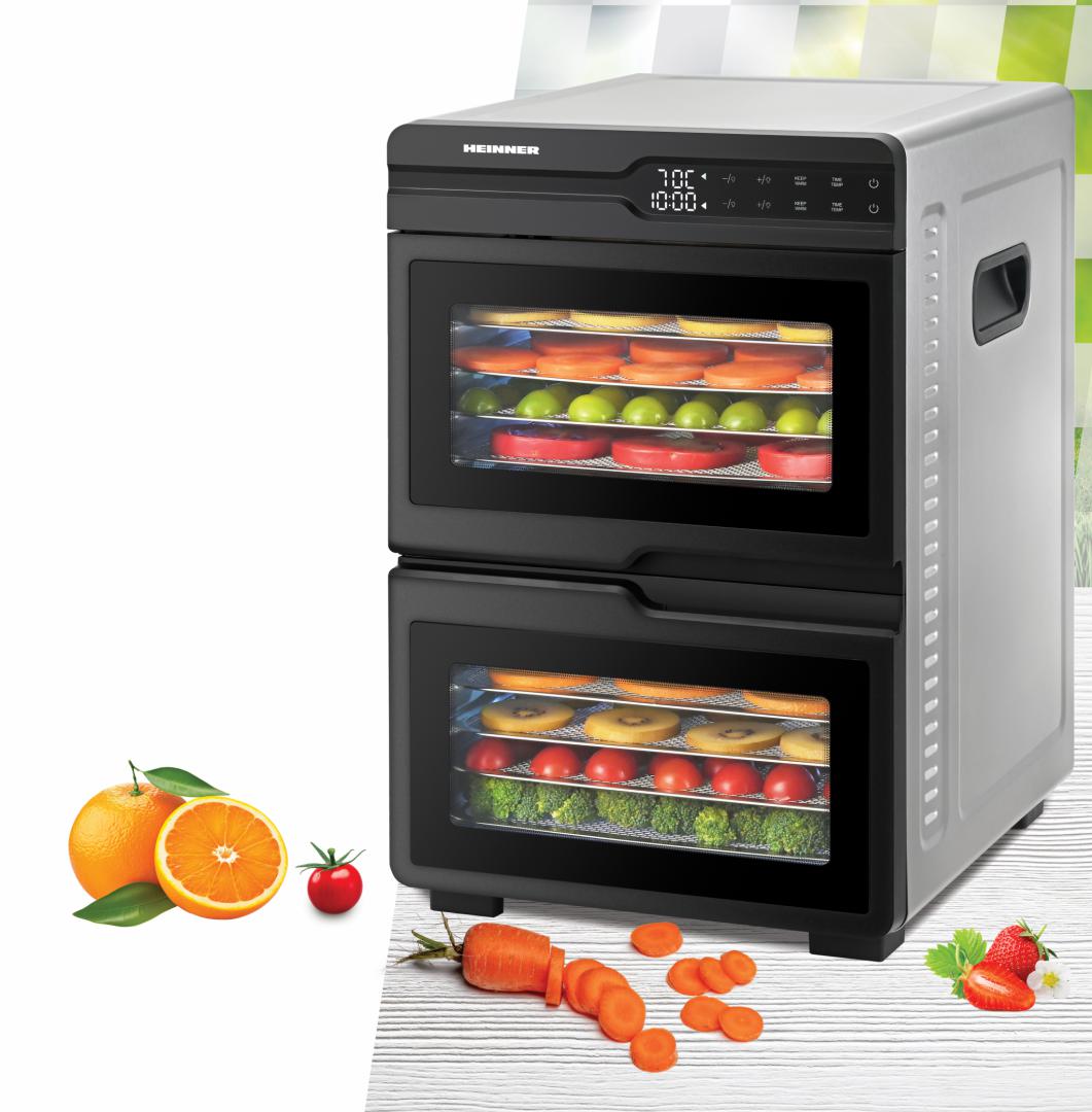 DESHIDRATOR HEINNER HFD-KDDB1200BKSS - imagine 11