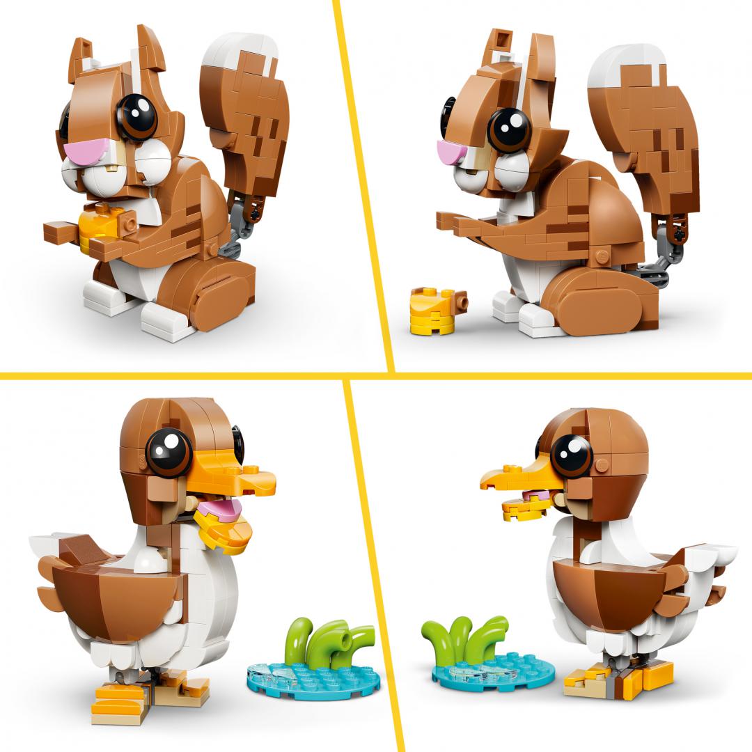 ANIMALE ADORABILE: CATELUS JUCAUS LEGO31382 - imagine 4