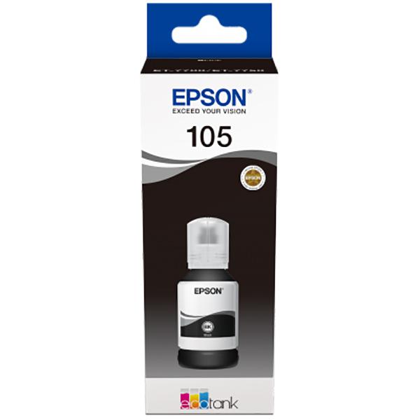 Cartus cerneala Epson 105 ECOTANK , black, capacitate 140ml, pentru