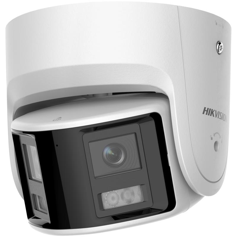 Camera de supraveghere IP Turret 4MP Hikvision DS-2CD2347G2P- LSU/SL(2.8MM)(C), lentila