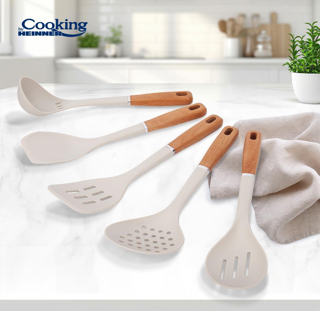 PALETA SILICON 36x9 CM, CULINAR, COOKING BY HEINNER - imagine 4