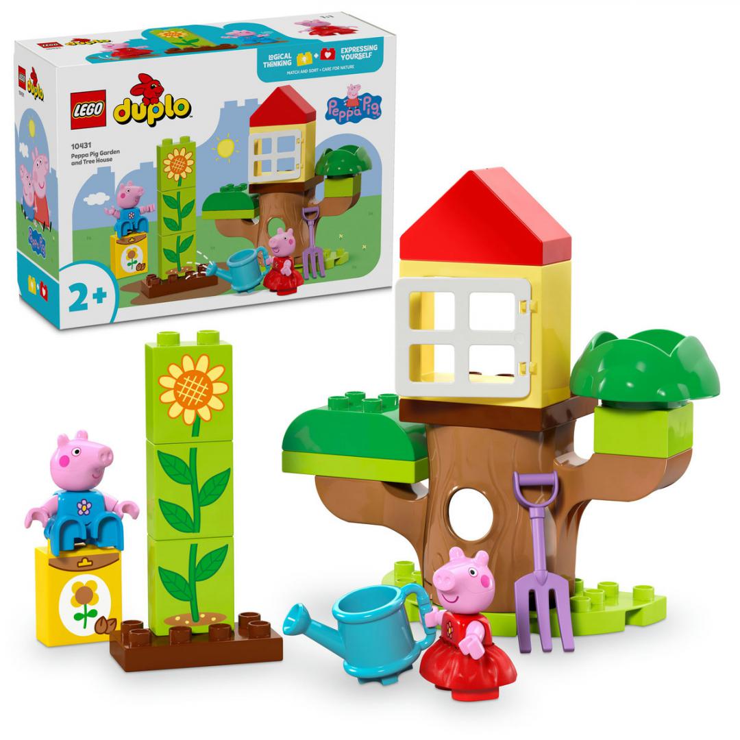 GRADINA SI CASA DIN COPAC A PURCELUSEI PEPPA, LEGO 10431 - imagine 4